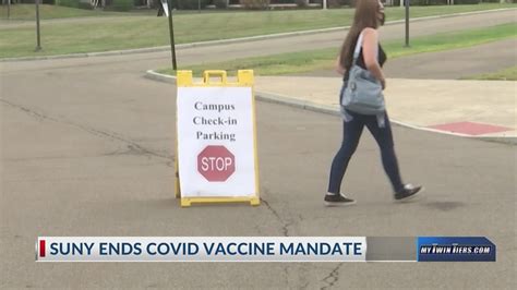 SUNY announces end of COVID-19 vaccine mandate